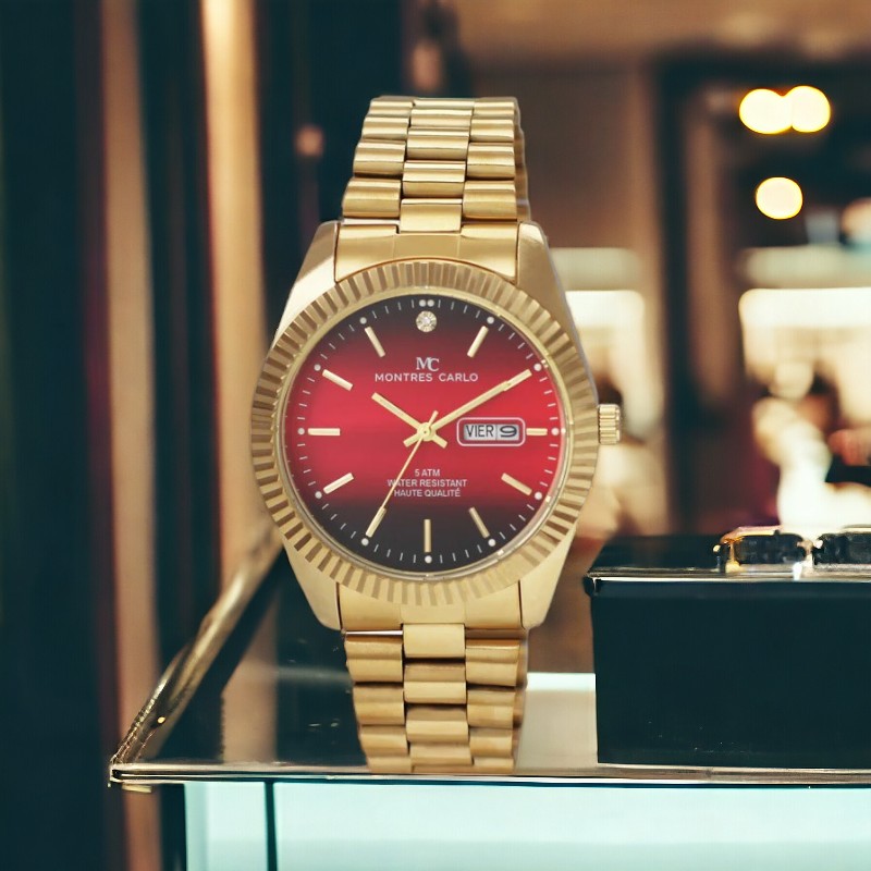 Aristocrat 42mm Day and Date Men's Watch
