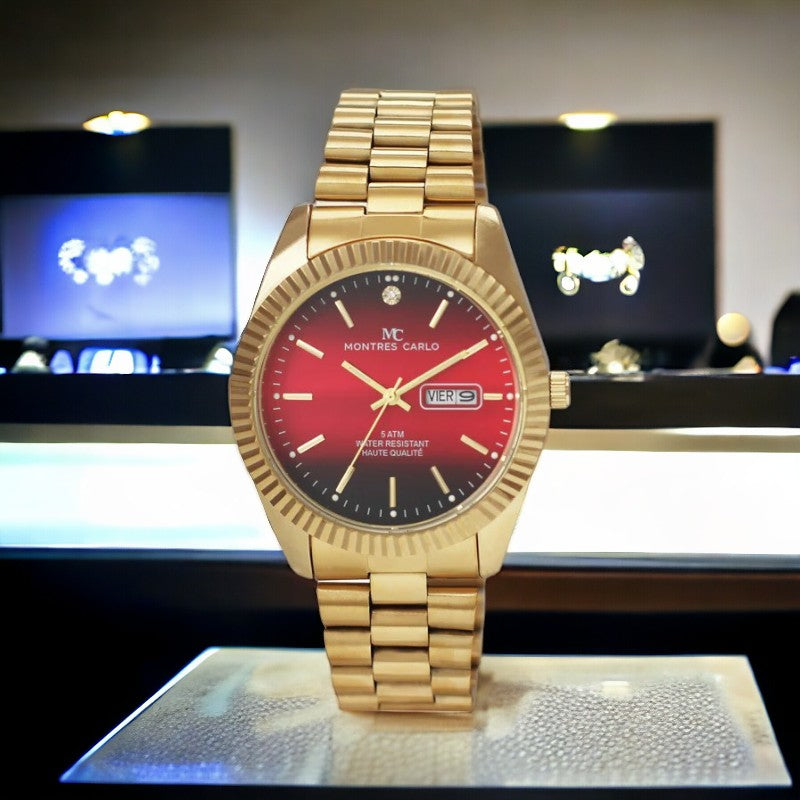 Aristocrat 42mm Day and Date Men's Watch