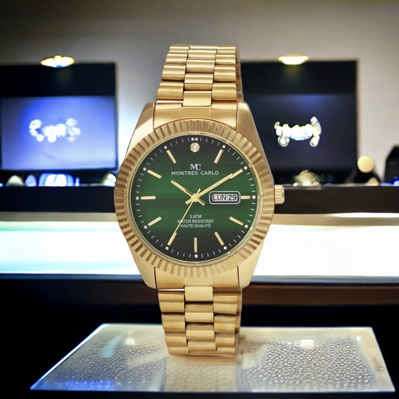 Aristocrat 42mm Day and Date Men's Watch