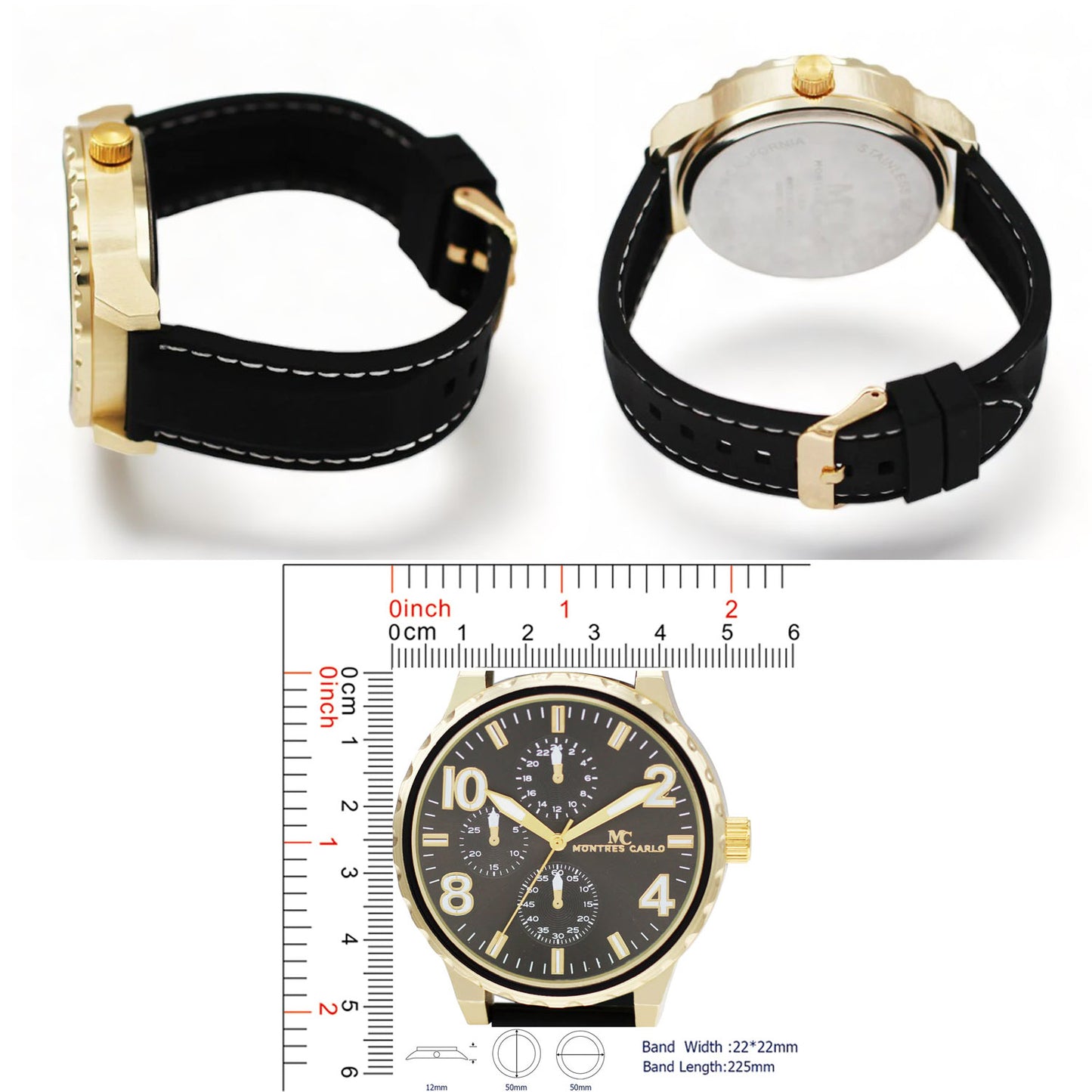 Traveler 50mm Men's Watch