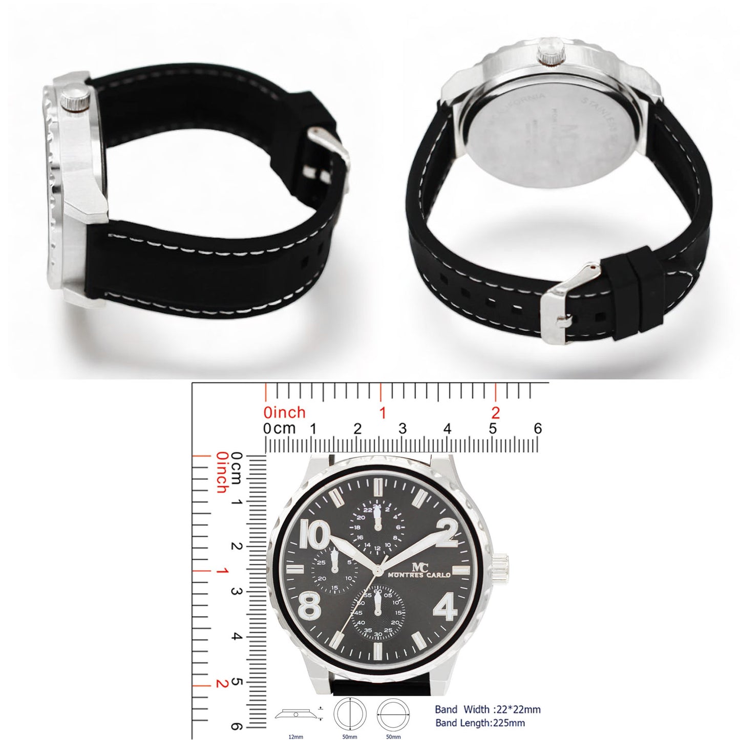 Traveler 50mm Men's Watch