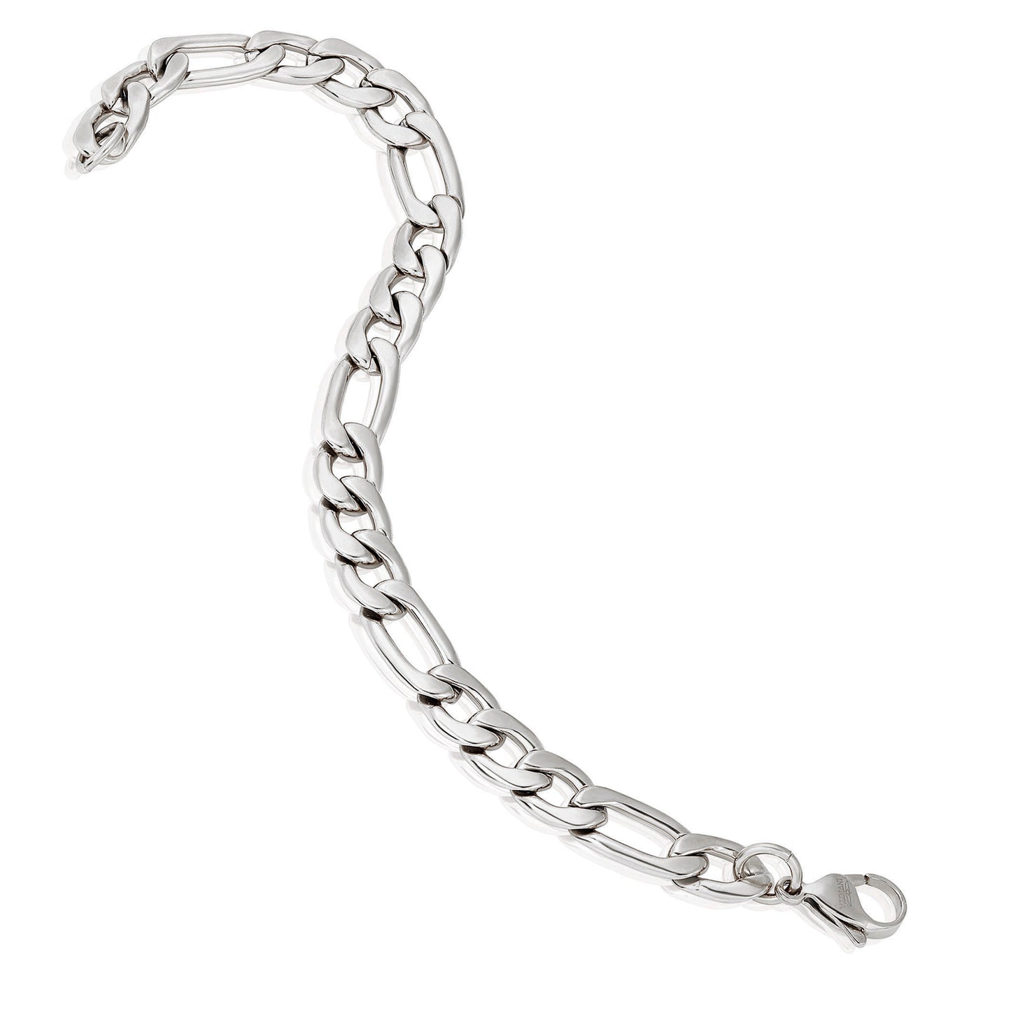 Men's Figaro Chain Stainless Steel Bracelet
