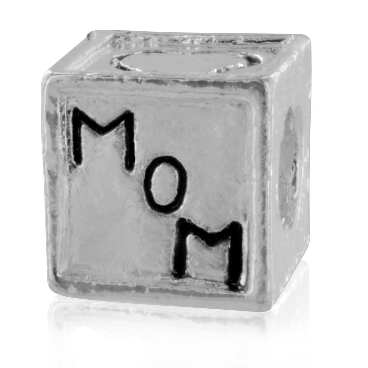 Love Mom and Dad Block Bead
