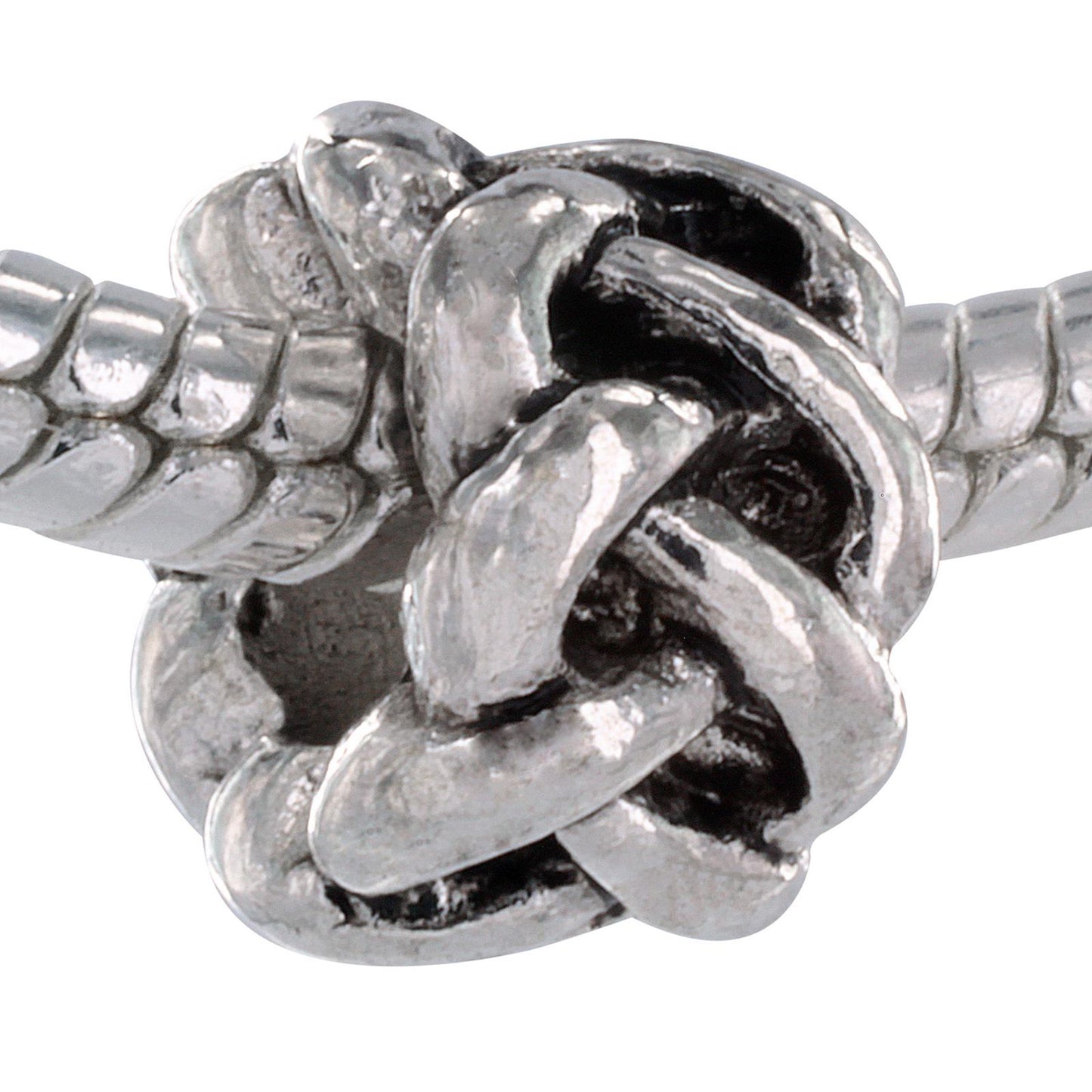 Silver Plated Nautical Design Bead