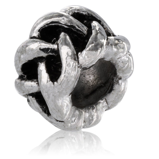 Silver Plated Nautical Design Bead