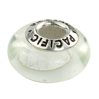 925 Sterling Silver Murano Glass Bead - Atlantis Pearl
