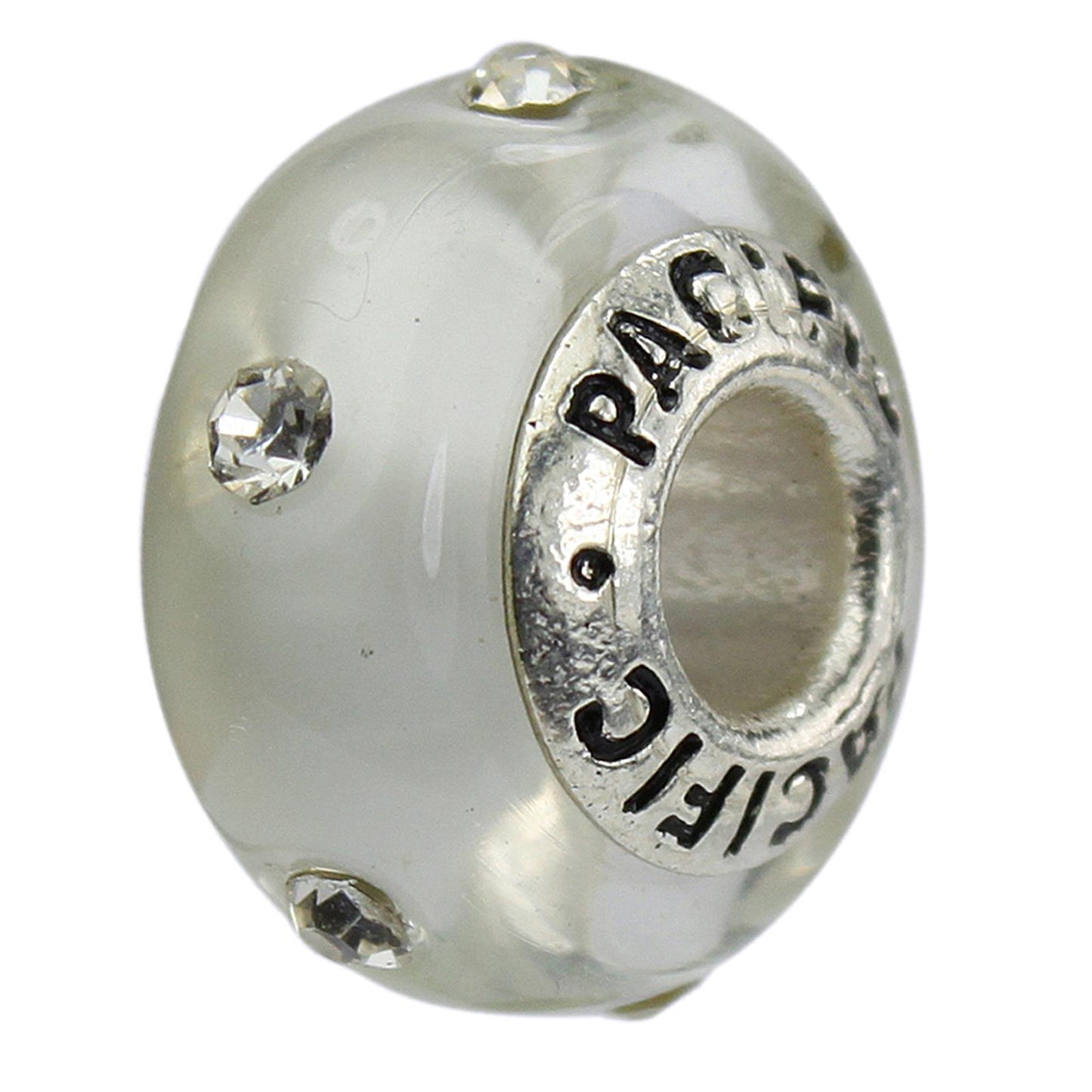 925 Sterling Silver Murano Glass Bead - Tie the Knot