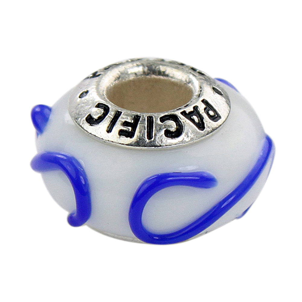 925 Sterling Silver Murano Glass Bead - Body Language