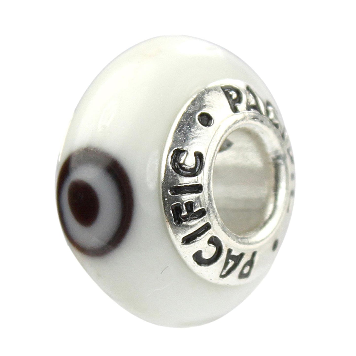 925 Sterling Silver Murano Glass Bead - Keep an Eye on Me