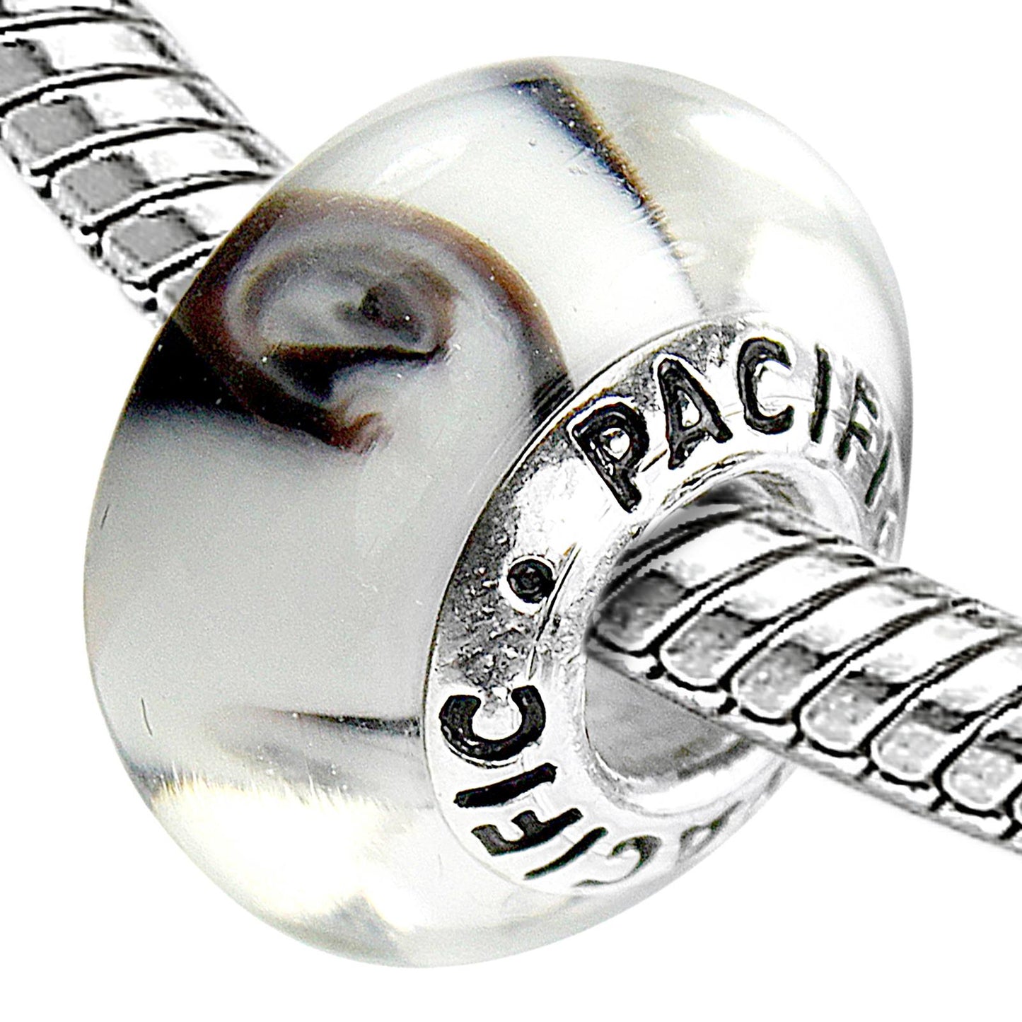 925 Sterling Silver Murano Glass Bead - Over the Top