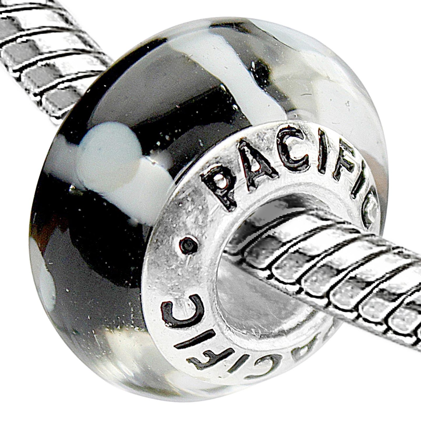 925 Sterling Silver Murano Glass Bead - For The Love Of It