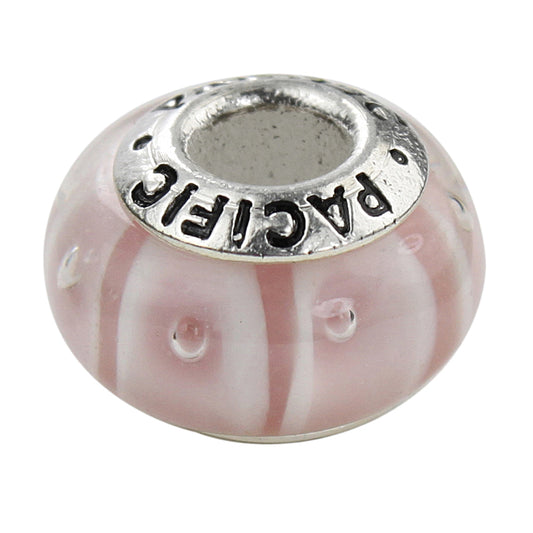 925 Sterling Silver Murano Glass Bead - Flirty