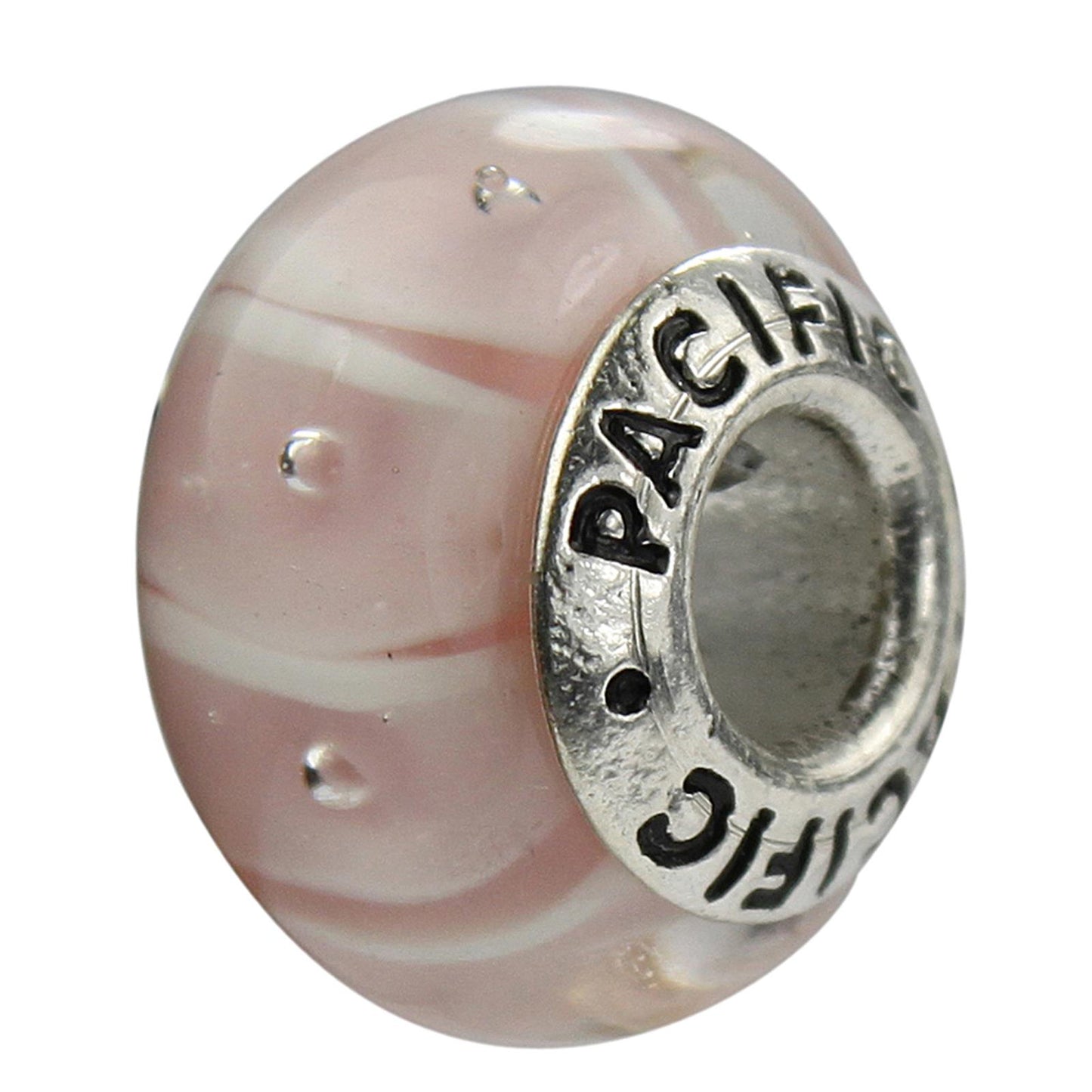 925 Sterling Silver Murano Glass Bead - Flirty