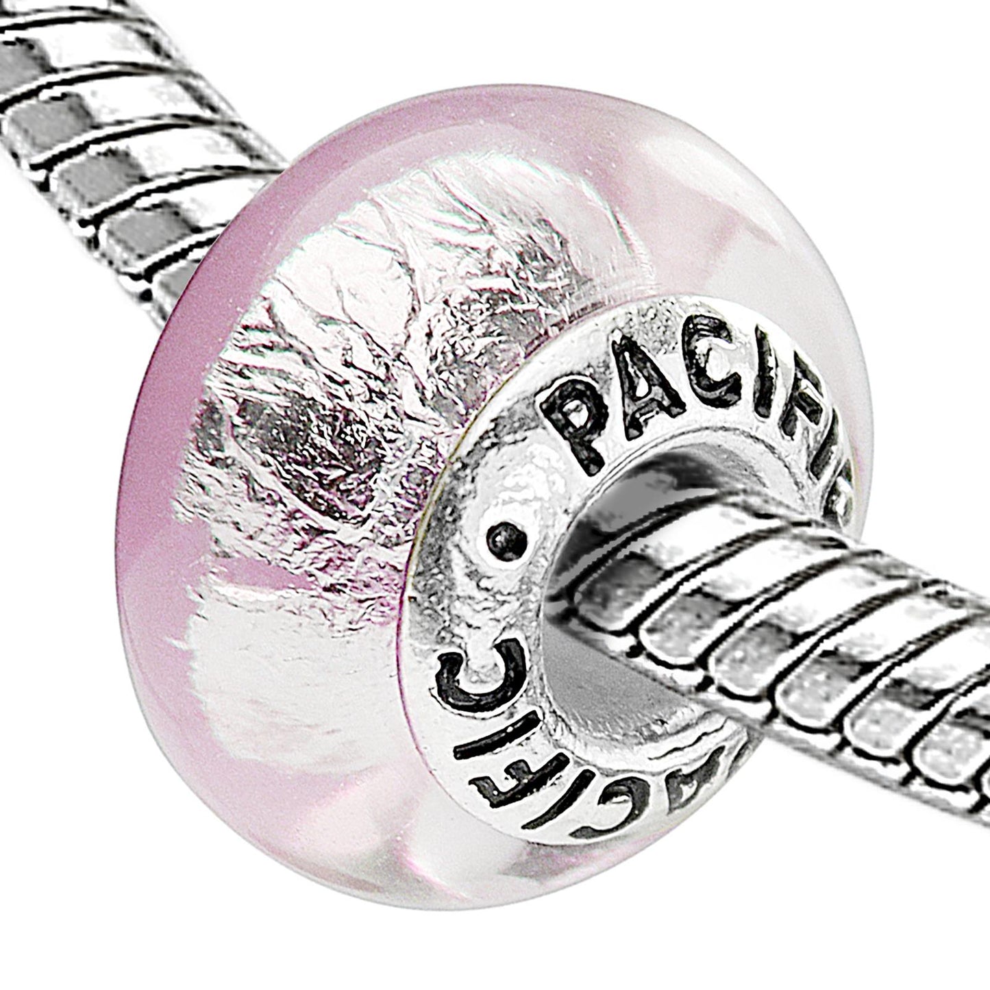 925 Sterling Silver Murano Glass Bead - Bead my Valentine