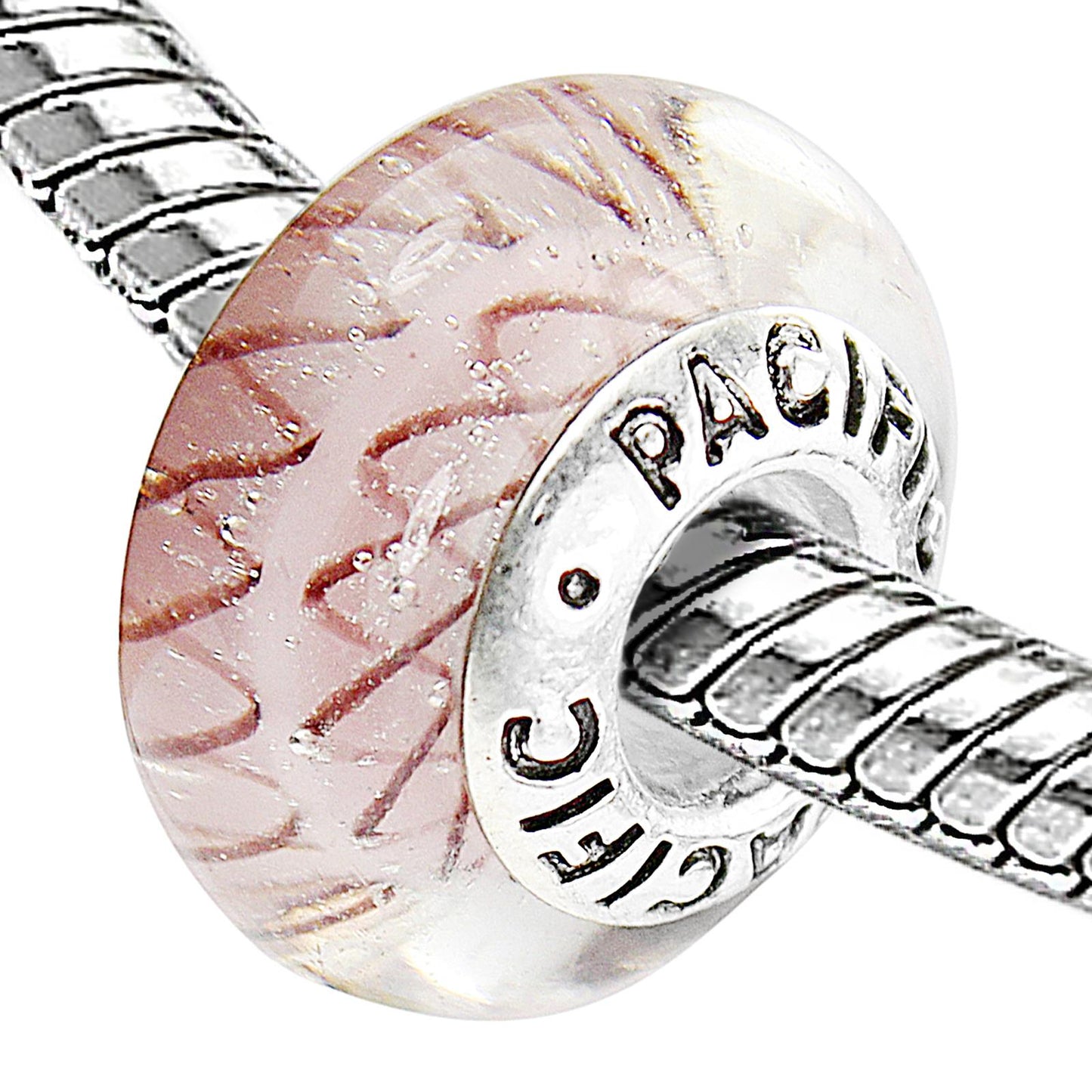 925 Sterling Silver Murano Glass Bead - Piñata