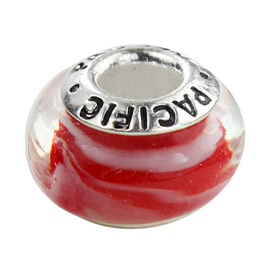 925 Sterling Silver Murano Glass Bead - Forever Young
