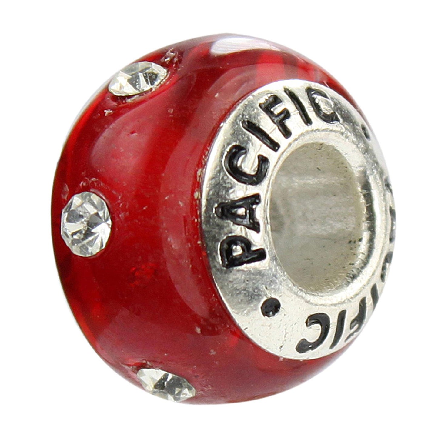 925 Sterling Silver Murano Glass Bead - High Class