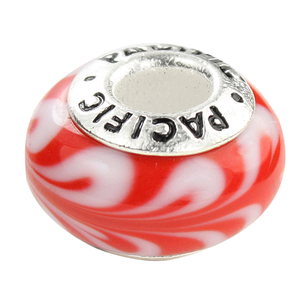 925 Sterling Silver Murano Glass Bead - Decadence