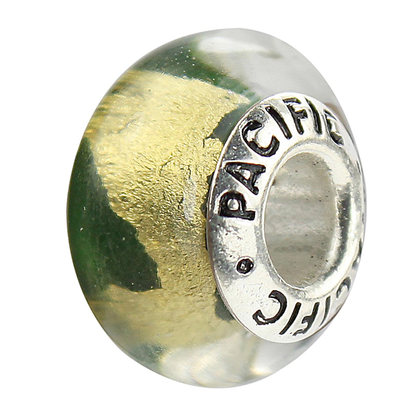 925 Sterling Silver Murano Glass Bead - Girl from Ipanema