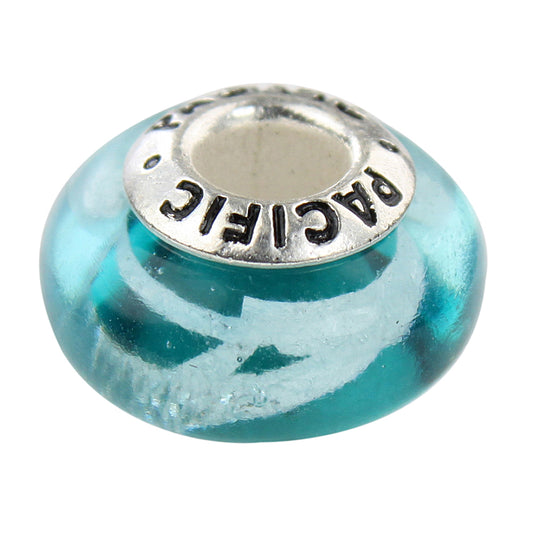 925 Sterling Silver Murano Glass Bead - Weekend Vacation