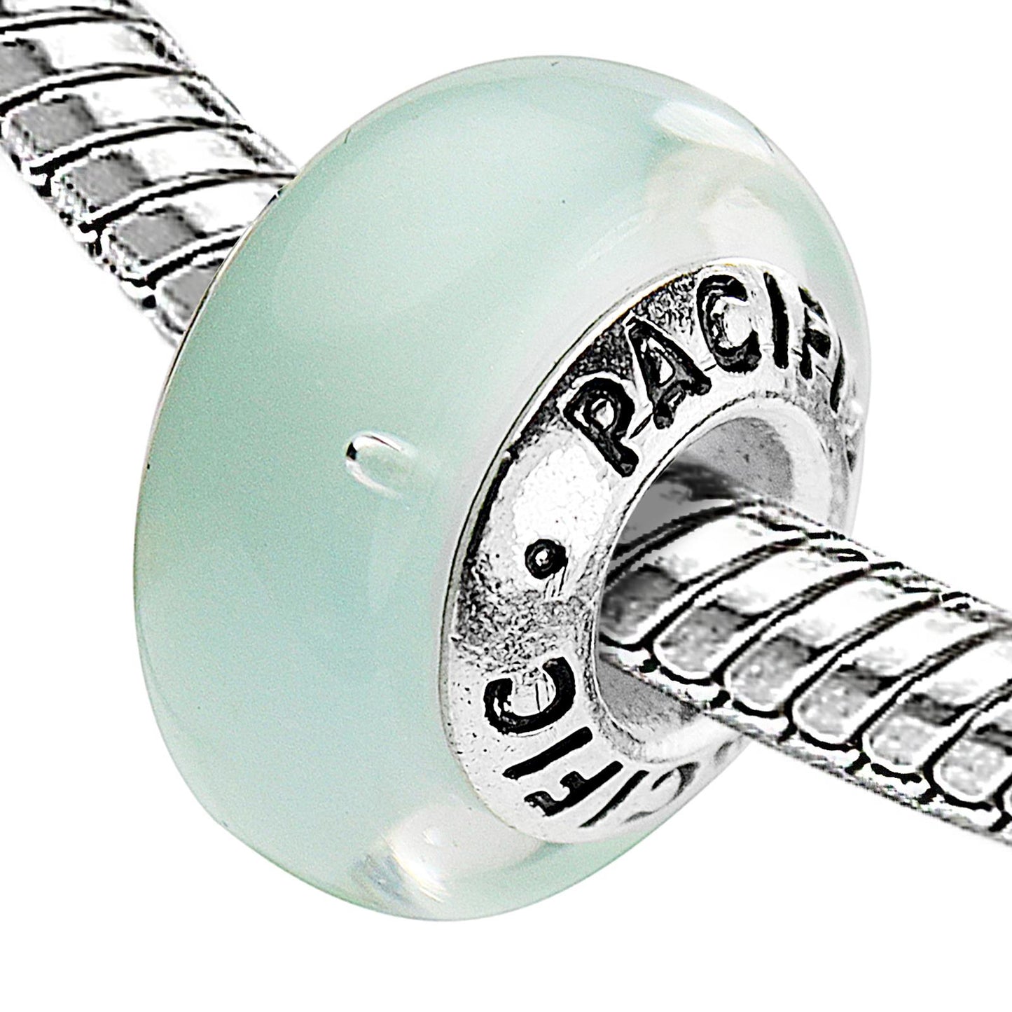 925 Sterling Silver Murano Glass Bead - Happily Ever After