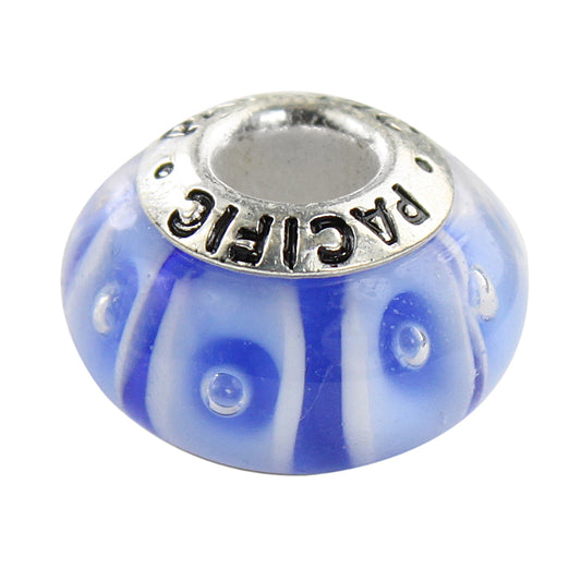925 Sterling Silver Murano Glass Bead - C'est la Vie