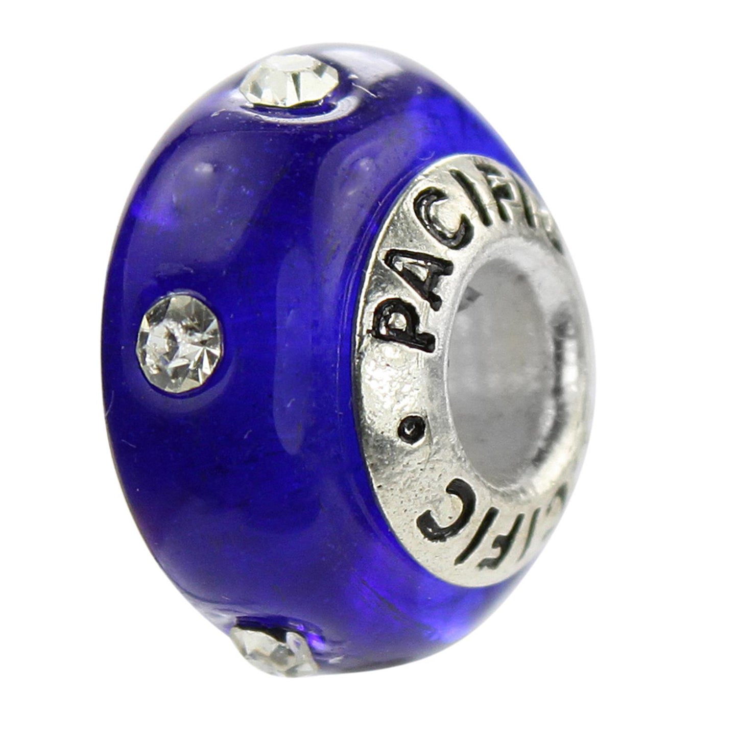 925 Sterling Silver Murano Glass Bead - Spanish Princess