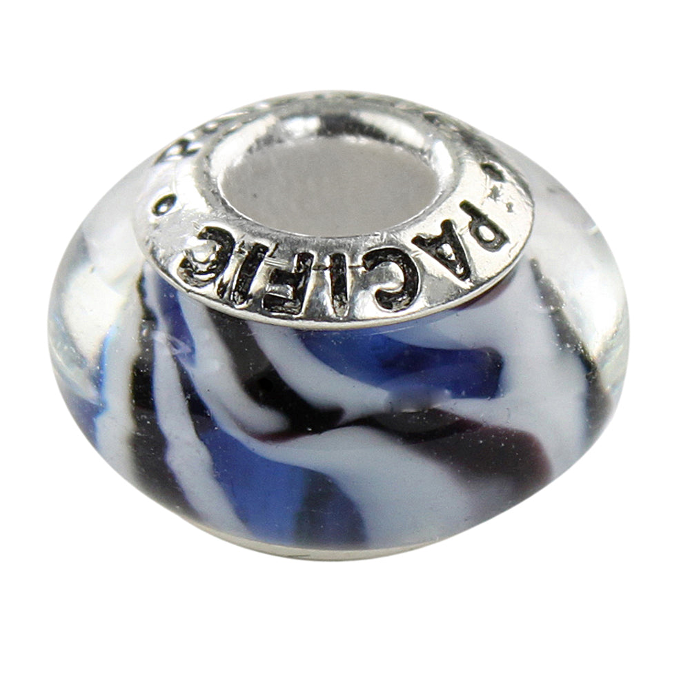 925 Sterling Silver Murano Glass Bead - Dance all Night