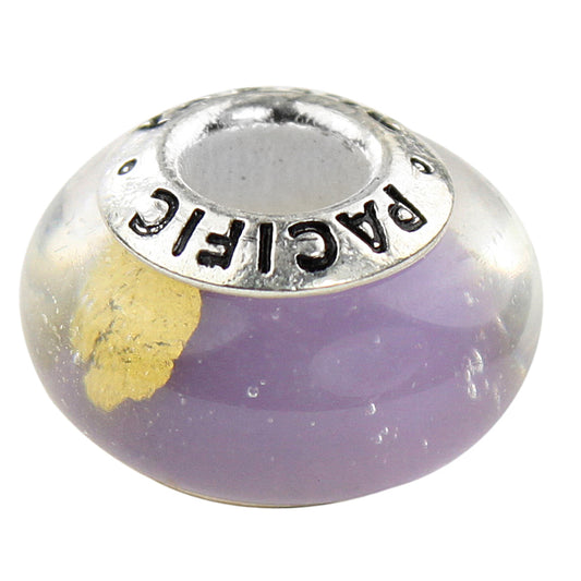 925 Sterling Silver Murano Glass Bead - I've Struck Gold