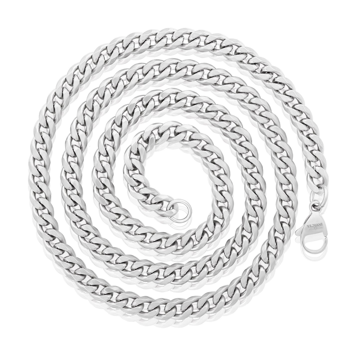 Men's Franco Bracelet and Curb Necklace Chain Set
