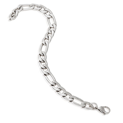 Men's Figaro Chain Stainless Steel Bracelet