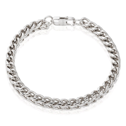 Men's Franco Chain Stainless Steel Bracelet