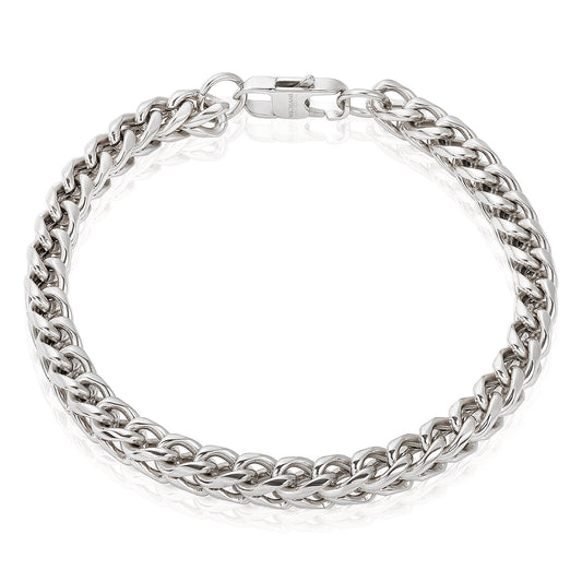 Men's Franco Chain Stainless Steel Bracelet