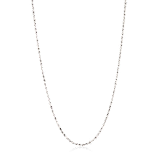 Women's Stainless Steel Rope Chain (3mm) - 20"