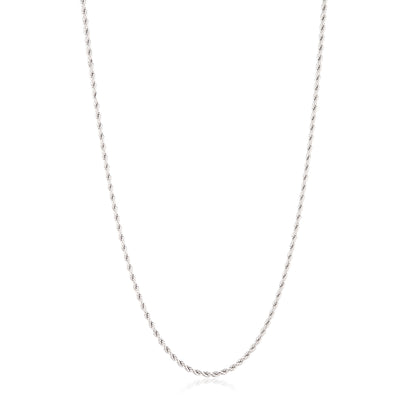 Women's Stainless Steel Rope Chain (3mm) - 20"