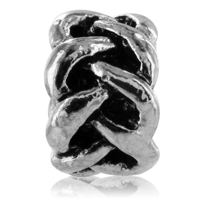 Silver Plated Nautical Design Bead