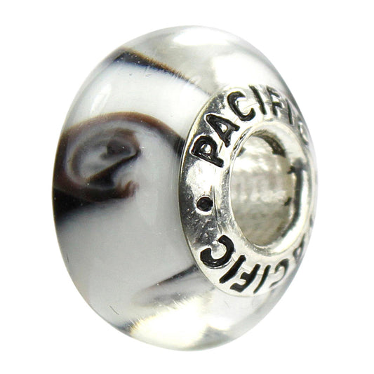 925 Sterling Silver Murano Glass Bead - Over the Top
