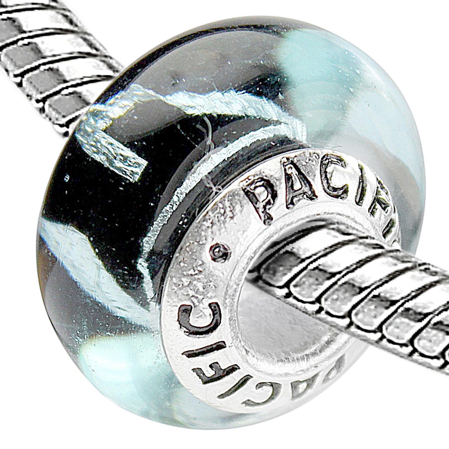925 Sterling Silver Murano Glass Bead - Randomness