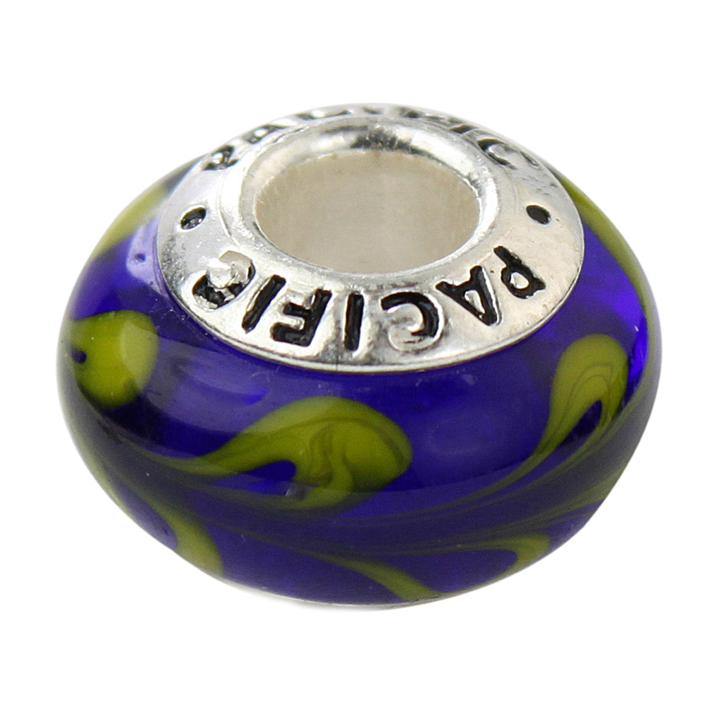 925 Sterling Silver Murano Glass Bead - Fun with Fred