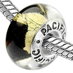 925 Sterling Silver Murano Glass Bead - Bling Bling