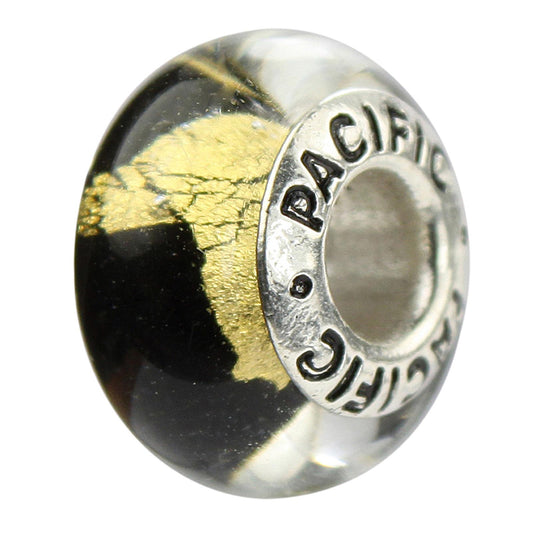 925 Sterling Silver Murano Glass Bead - Bling Bling