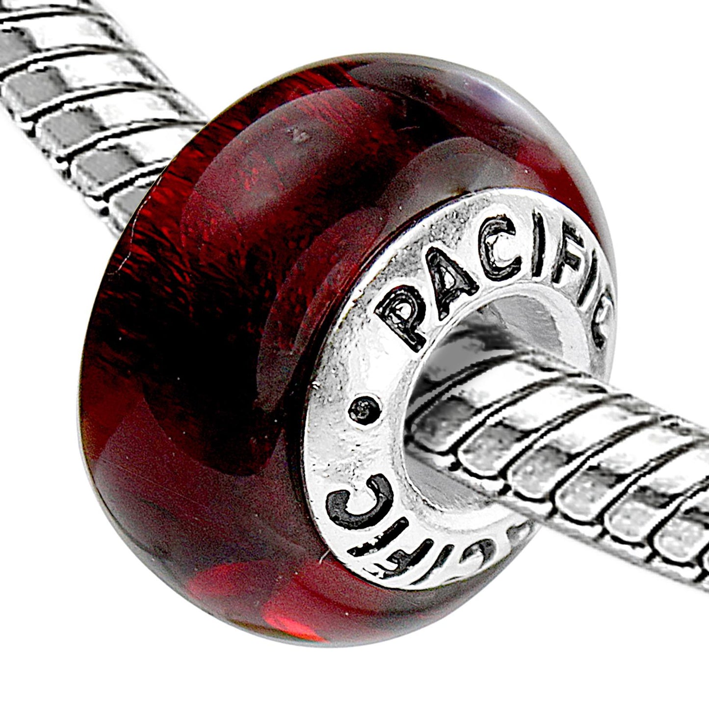 925 Sterling Silver Murano Glass Bead - Bungle Jungle