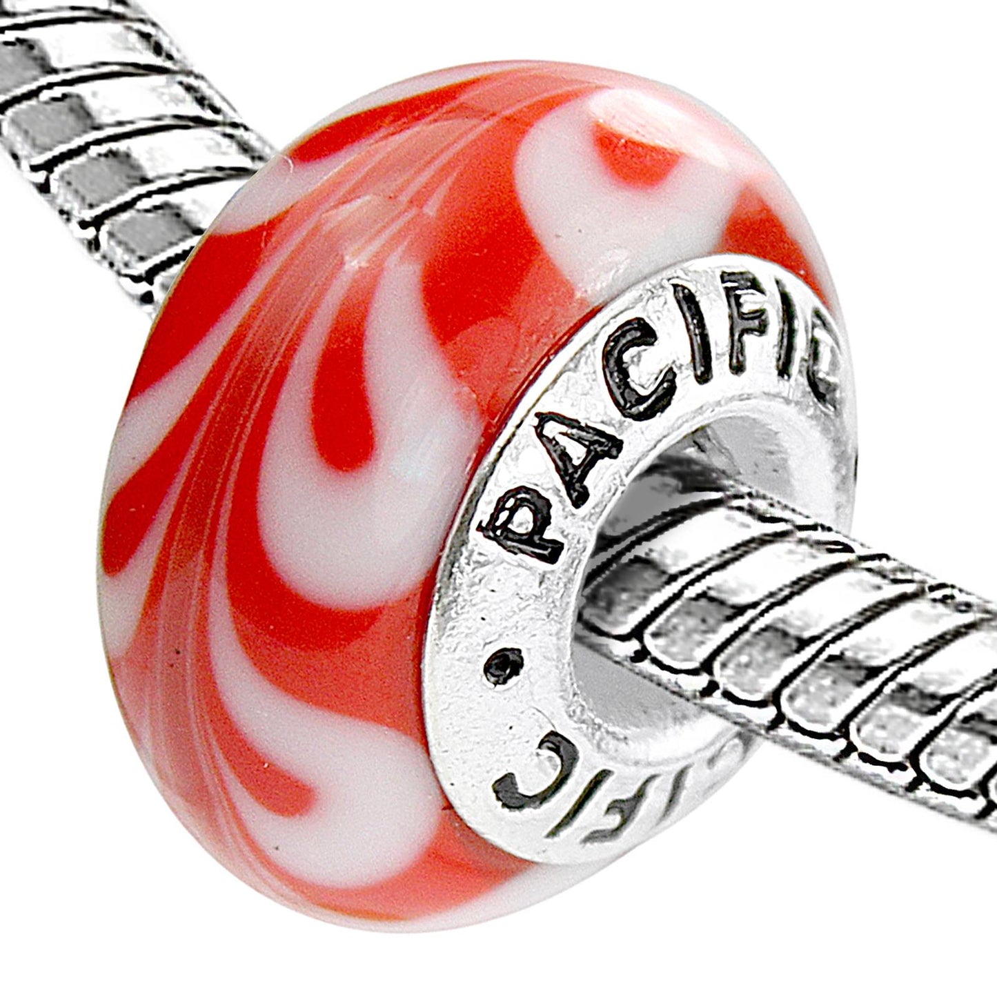 925 Sterling Silver Murano Glass Bead - Decadence