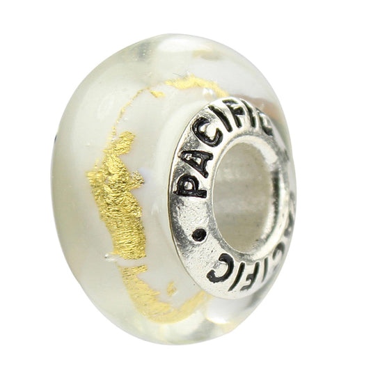 925 Sterling Silver Murano Glass Bead - Looking for Love