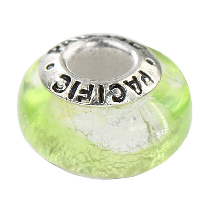 925 Sterling Silver Murano Glass Bead - Miami Nights