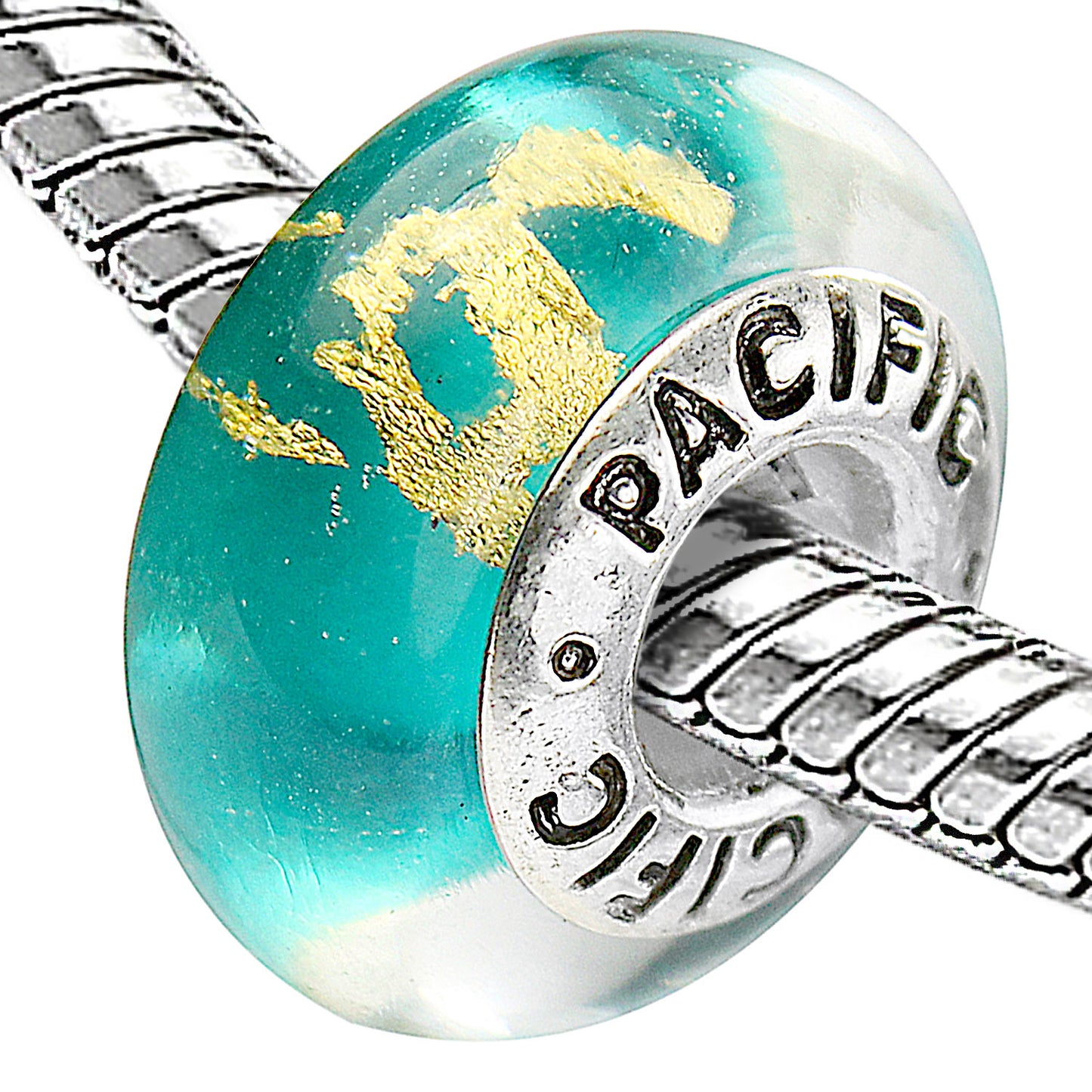 925 Sterling Silver Murano Glass Bead - Mambo