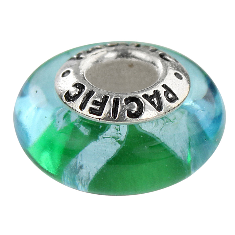 925 Sterling Silver Murano Glass Bead - Kermit the Frog