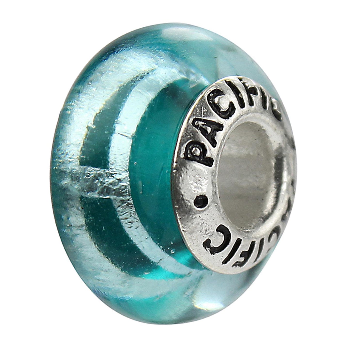 925 Sterling Silver Murano Glass Bead - Weekend Vacation