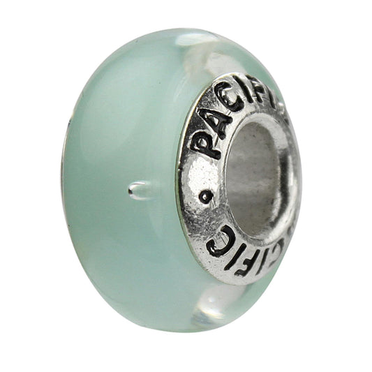 925 Sterling Silver Murano Glass Bead - Happily Ever After
