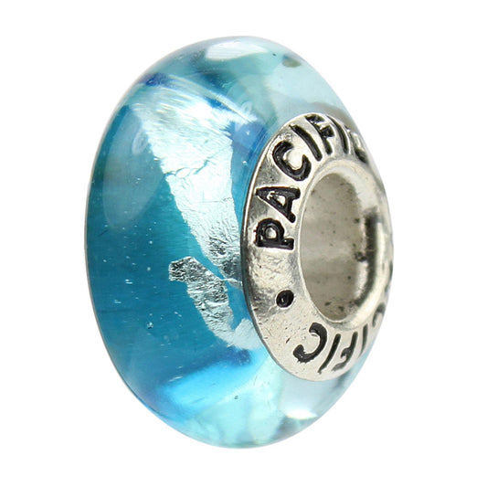 925 Sterling Silver Murano Glass Bead - Rockin' the Boat